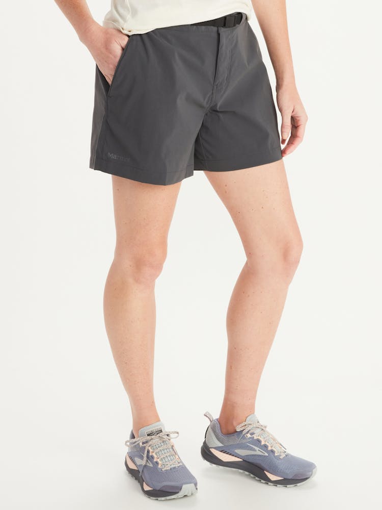 Marmot Women's Kodachrome 5 Shorts In Dark Steel Size: 8