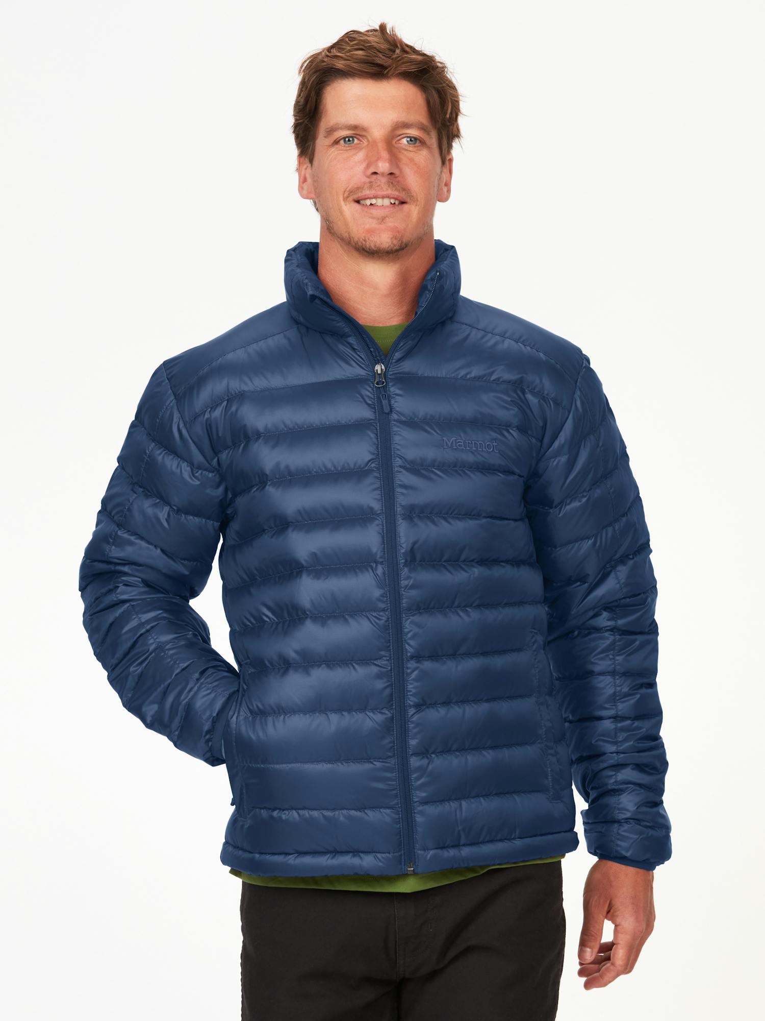 Marmot Men's Zeus Jacket In Arctic Navy Size: XL