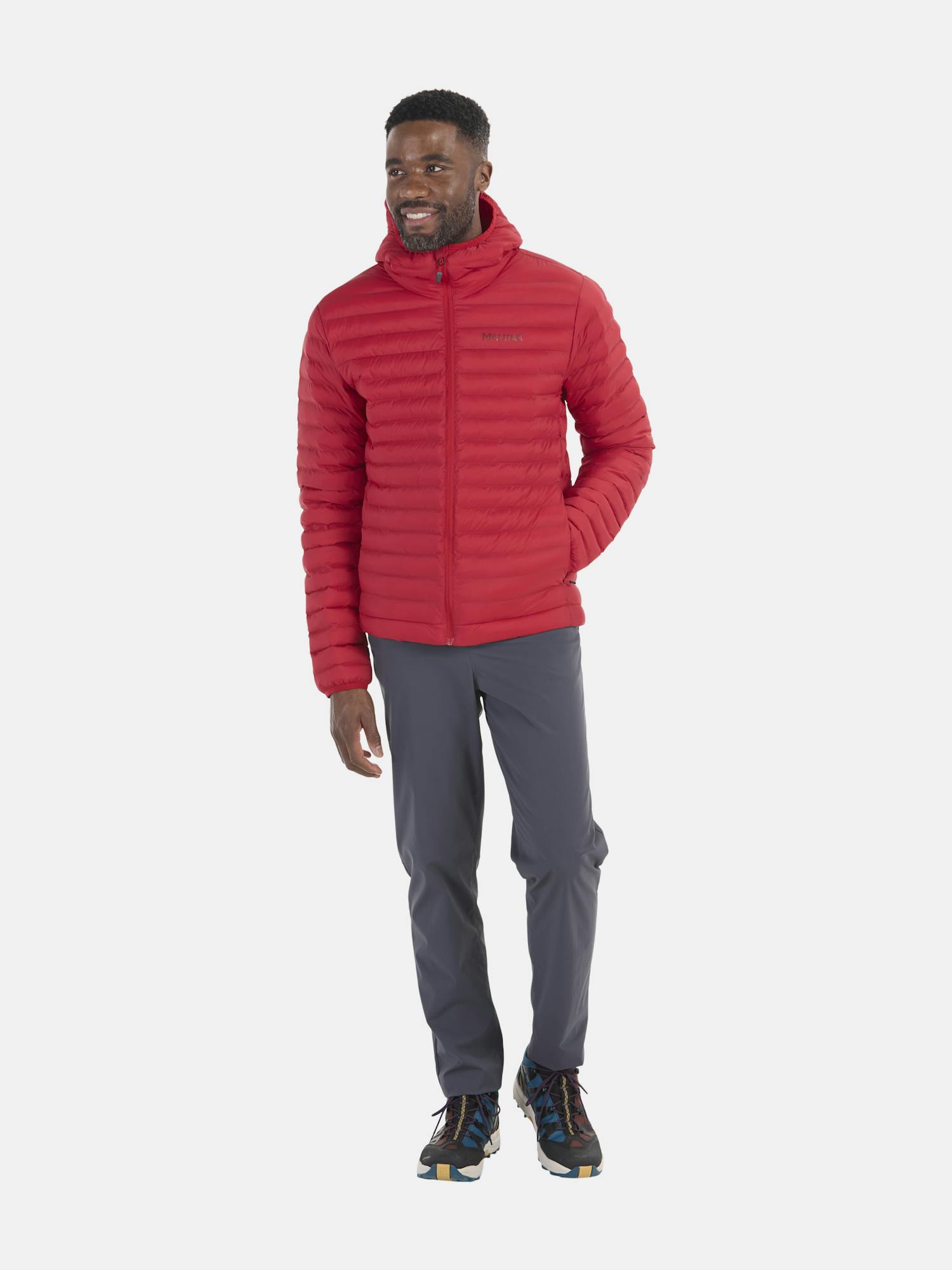 Marmot Men's Echo Featherless Hoody In Team Red Size: Large