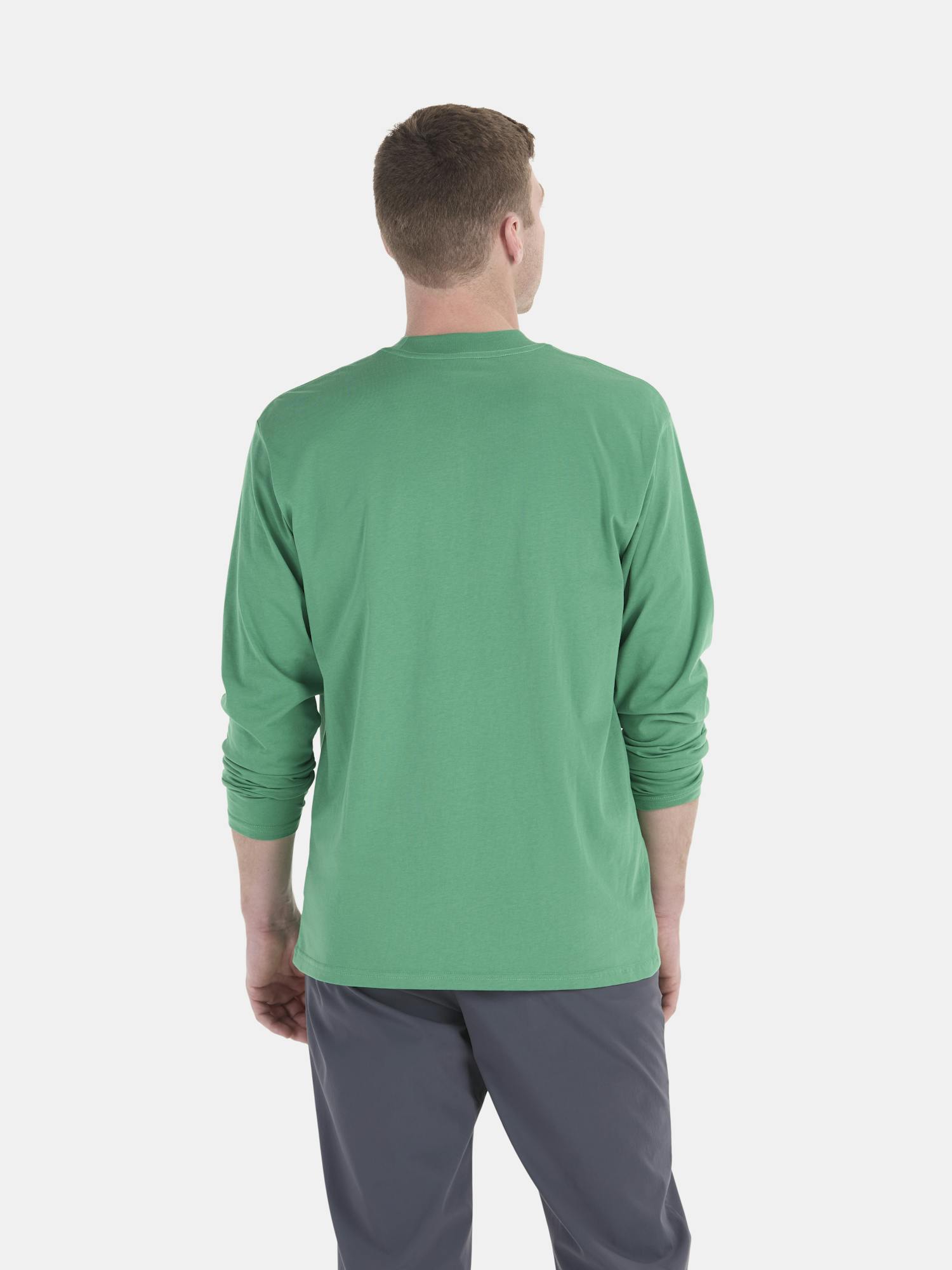 Marmot Men's Coastal Long-Sleeve T-Shirt In Clover Size: Medium