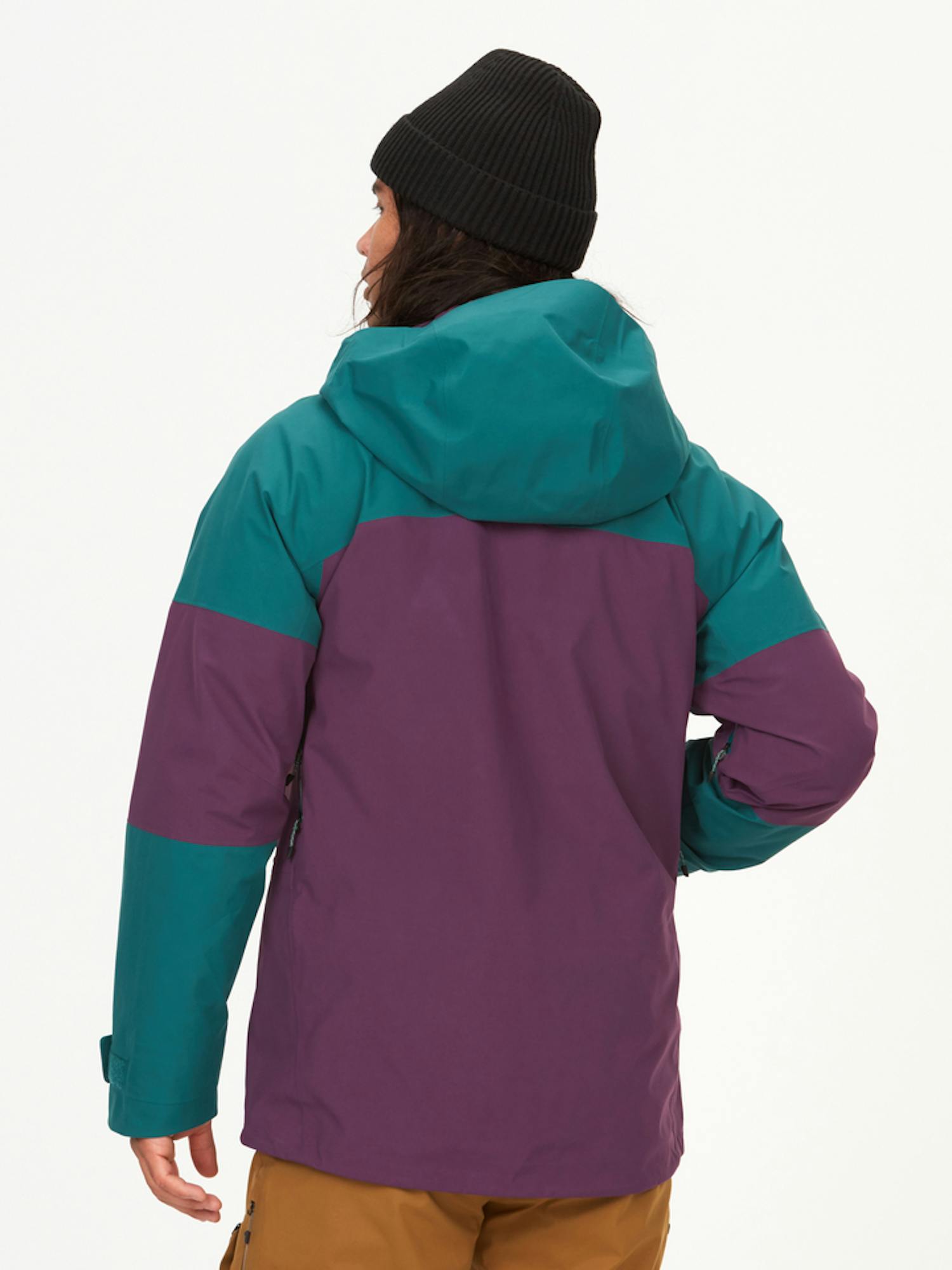 Marmot Men's GORE-TEX® Orion Jacket In Dark Jungle/Purple Fig Size: Large