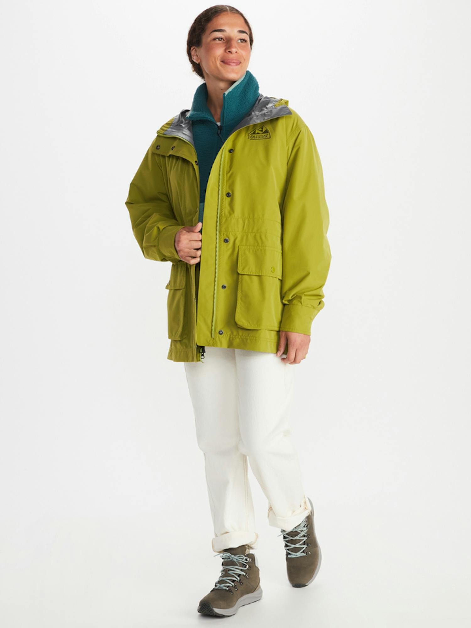 Marmot Women's '78 All-Weather Parka (2023) Jacket In Cilantro Size: Small