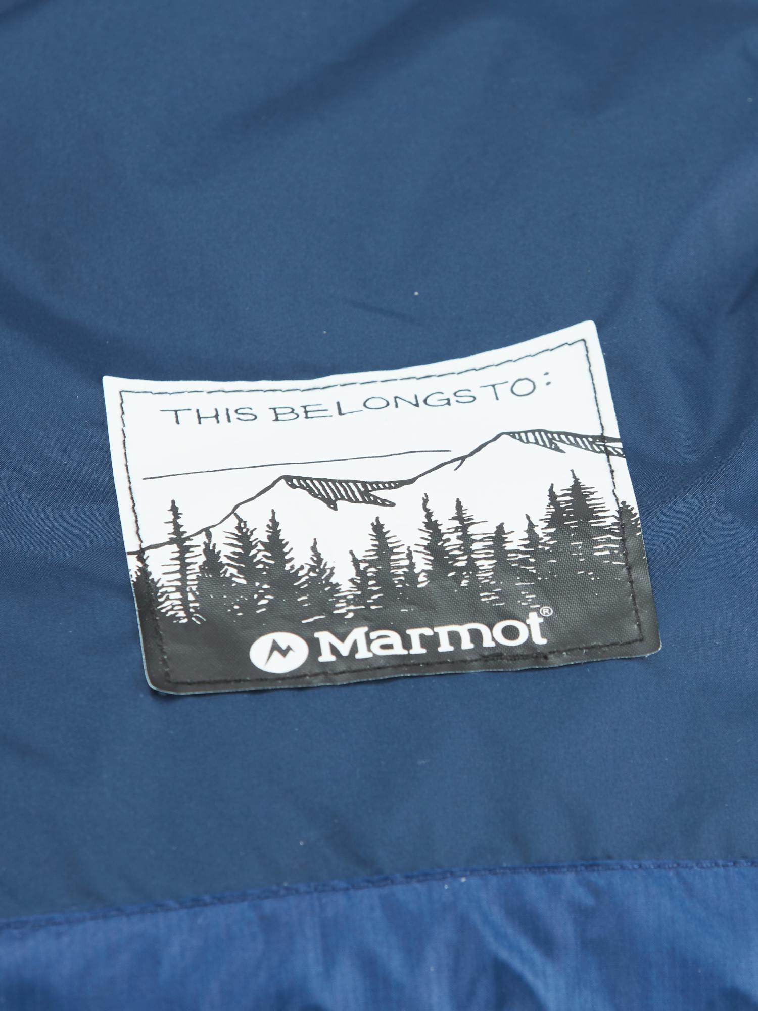 Marmot Kid's Guides Down Hoody In Arctic Navy Size: XS