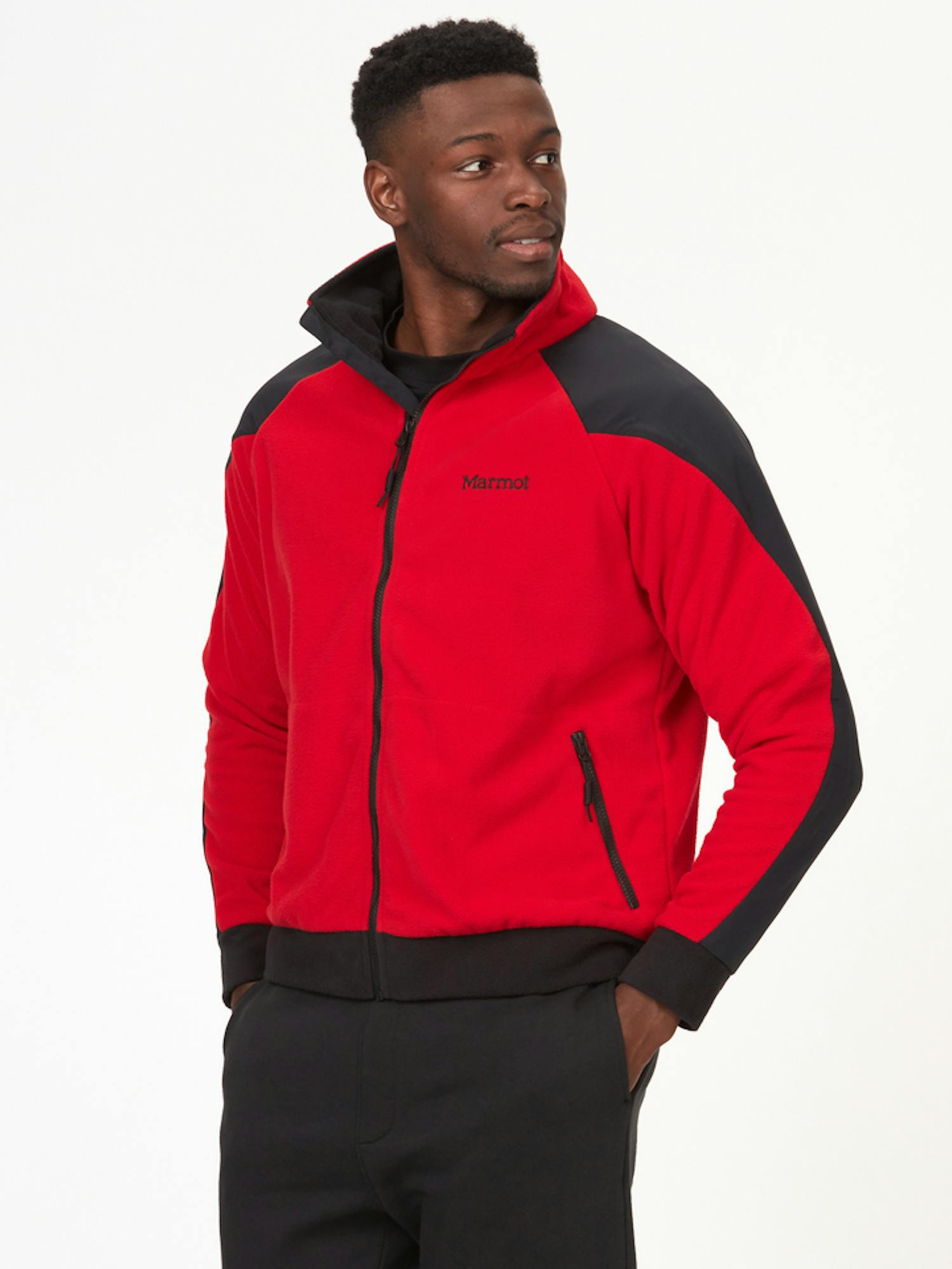 Marmot 87 PolarPlus Alpinist Fleece Jacket In Team Red Size: XXS