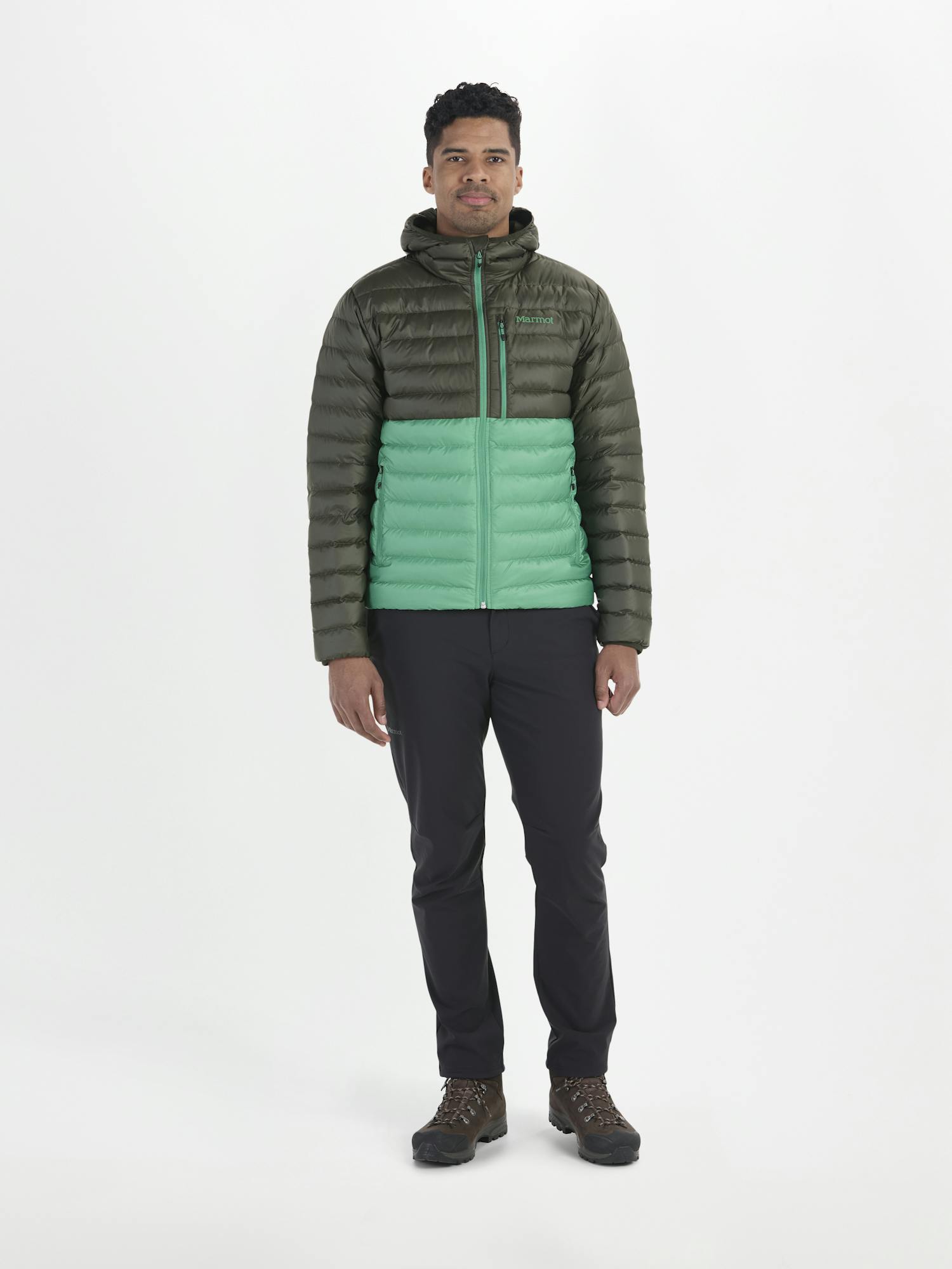 Marmot Men's Highlander Hoody In Rosin Green/Clover Size: Small