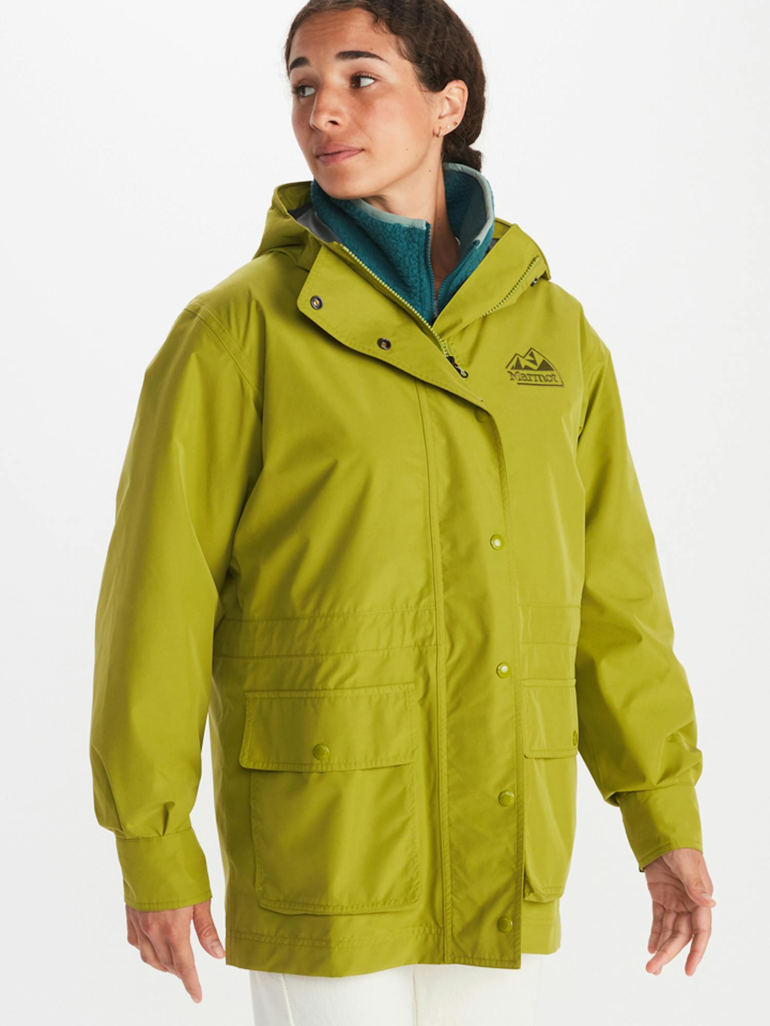 Marmot Women's '78 All-Weather Parka (2023) Jacket In Cilantro Size: Small