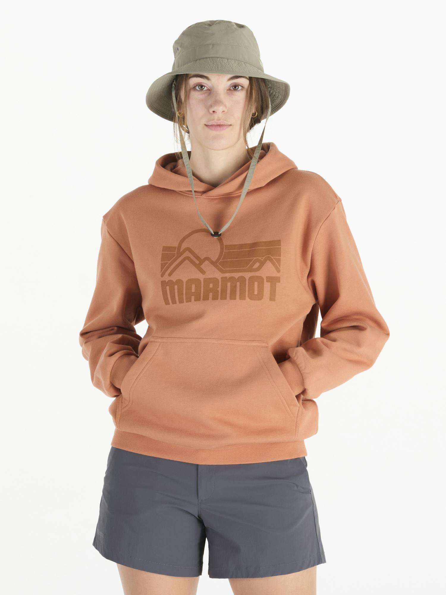 Marmot Women's Coastal Hoody In Sunburn Size: Medium