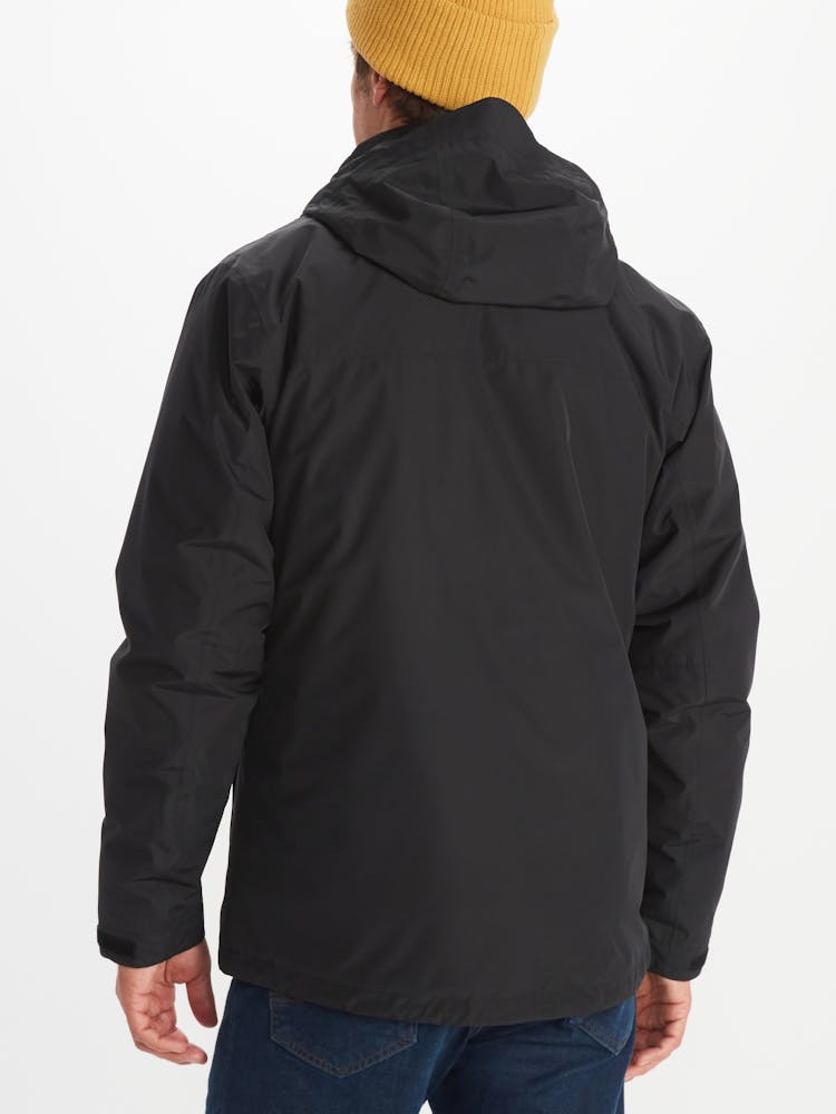 Marmot Men's Ramble Component 3 In 1 Waterproof Jacket In Black Size: XL