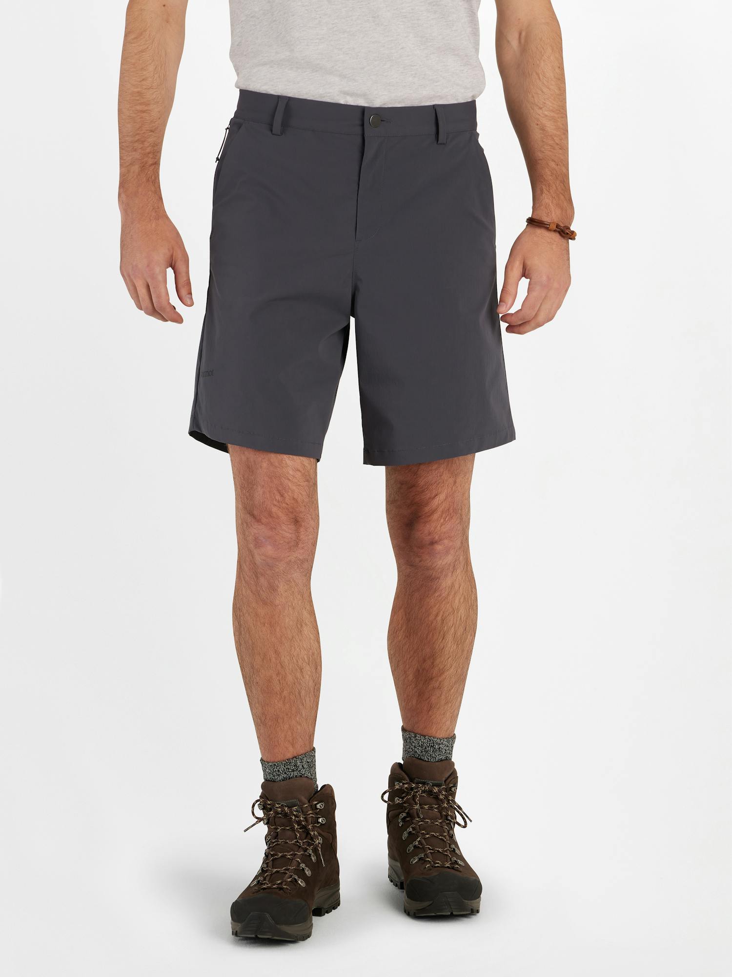 Marmot Men's Arch Rock UPF 50 Shorts 8 In Dark Steel Size: 34