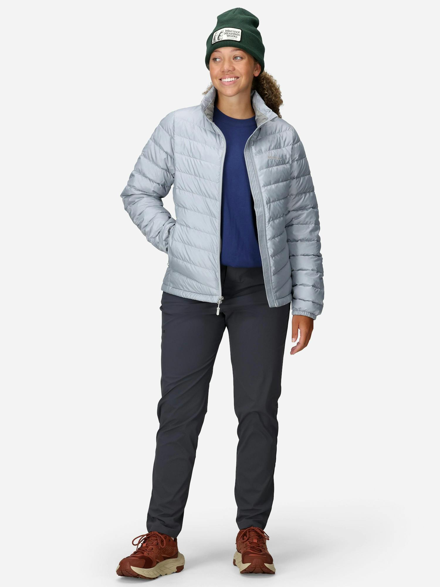 Marmot Women's Jena Jacket In Silver Size: Medium