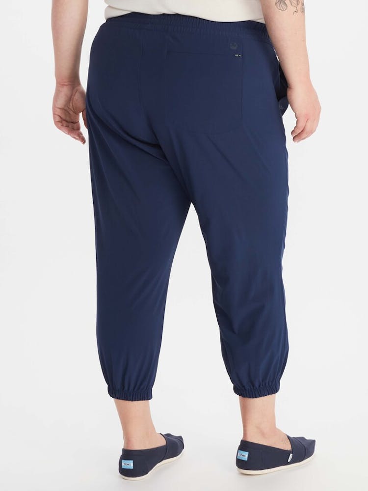 Marmot Women's Elda Jogger - Plus Pants In Arctic Navy Size: 1X