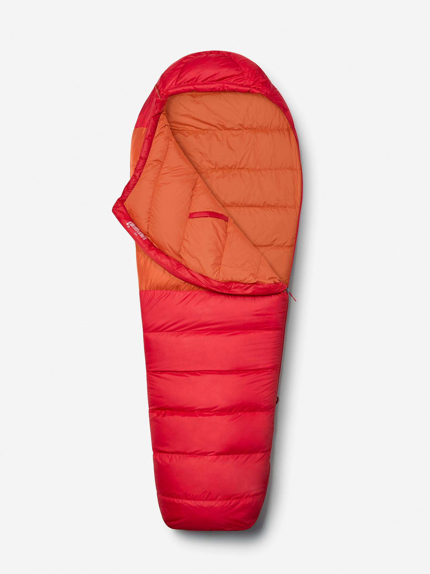 Marmot Lost Coast 40° Sleeping Bag - Long In Team Red/Auburn Size: Left Zipper