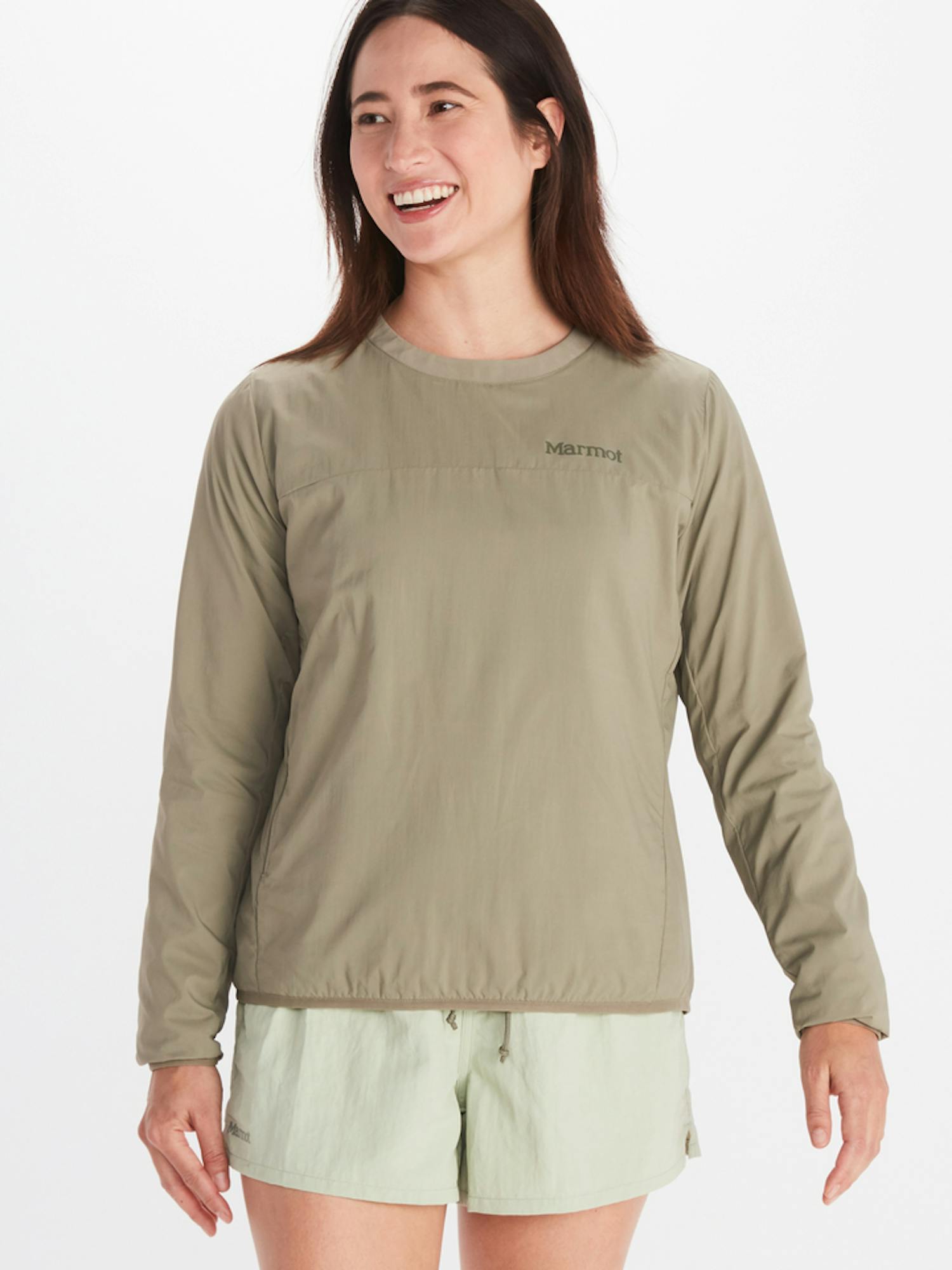 Marmot Women's Alt HB Pullover (2023) In Vetiver Size: Medium