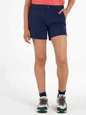 Marmot Women's Arch Rock UPF 50 Short 5 In Arctic Navy Size: 8