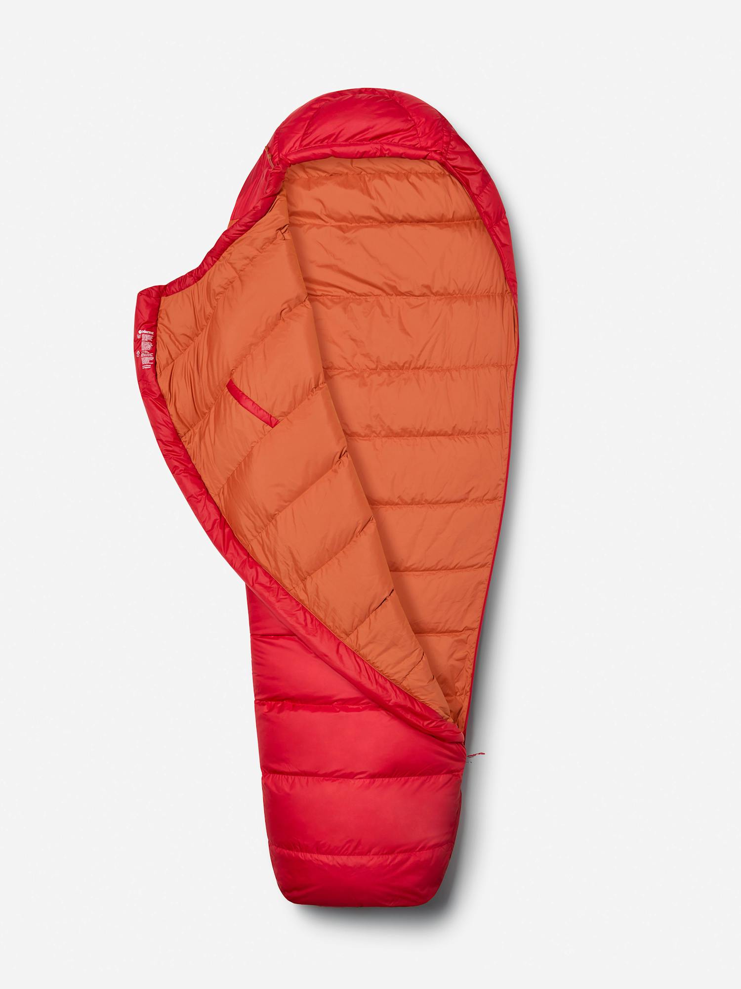 Marmot Lost Coast 40° Sleeping Bag - Long In Team Red/Auburn Size: Left Zipper