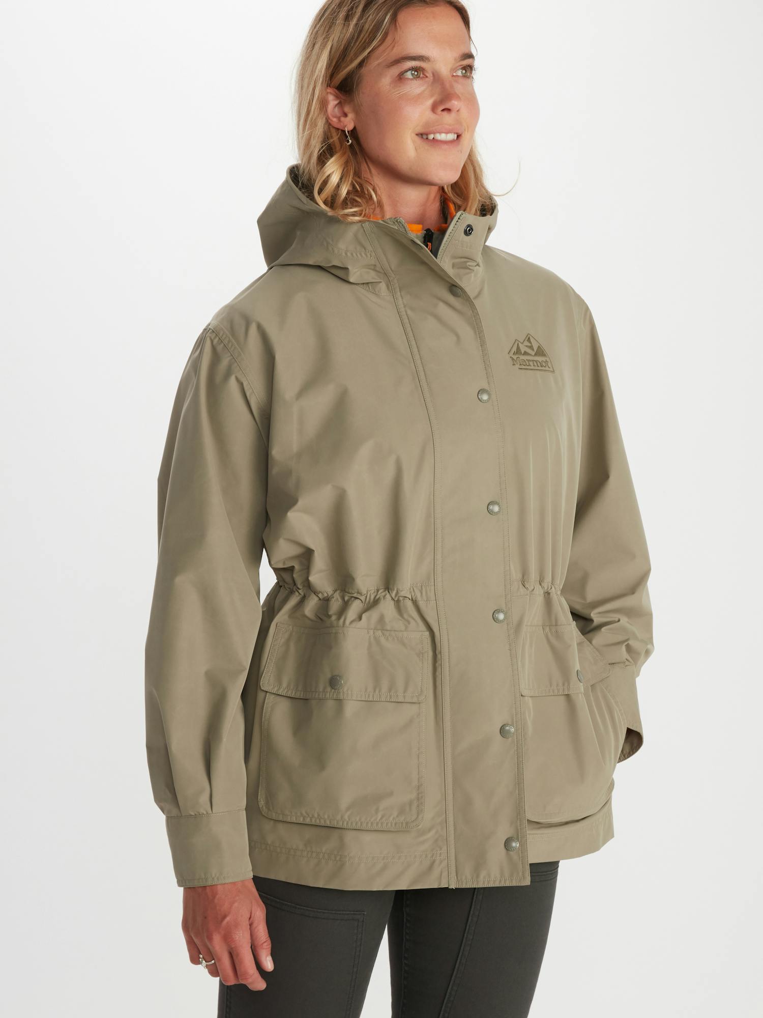 Marmot Women's '78 All-Weather Rain Parka In Vetiver Size: Medium