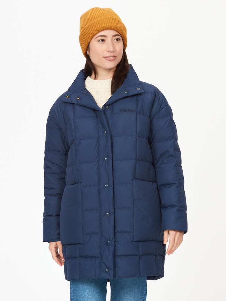 Marmot Women's Strollbridge Coat (2023) In Arctic Navy Size: Small