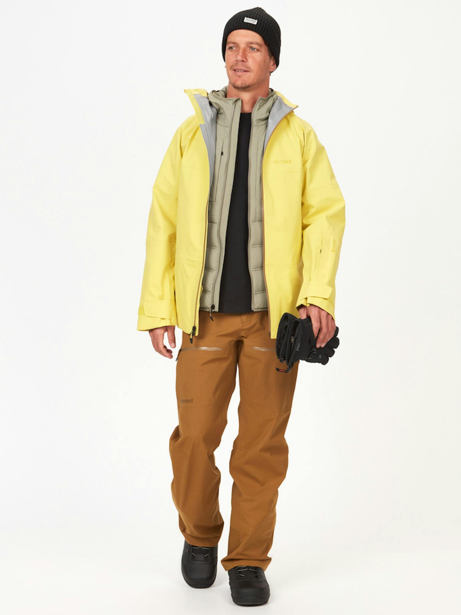 Marmot Men's GORE-TEX® Orion Jacket In Limelight Size: Large