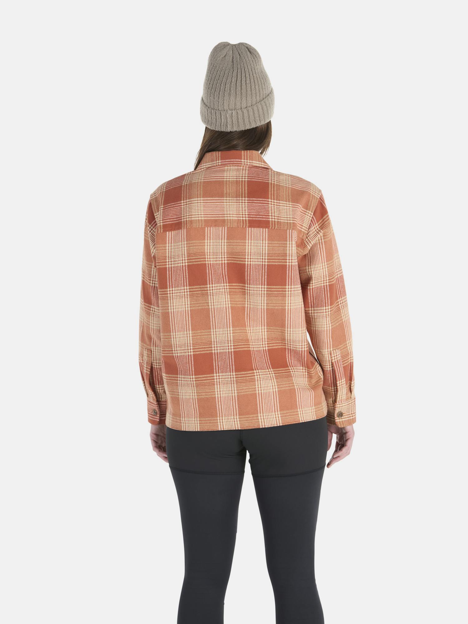 Marmot Women's Incline Heavyweight Flannel Overshirt In Auburn Size: XL