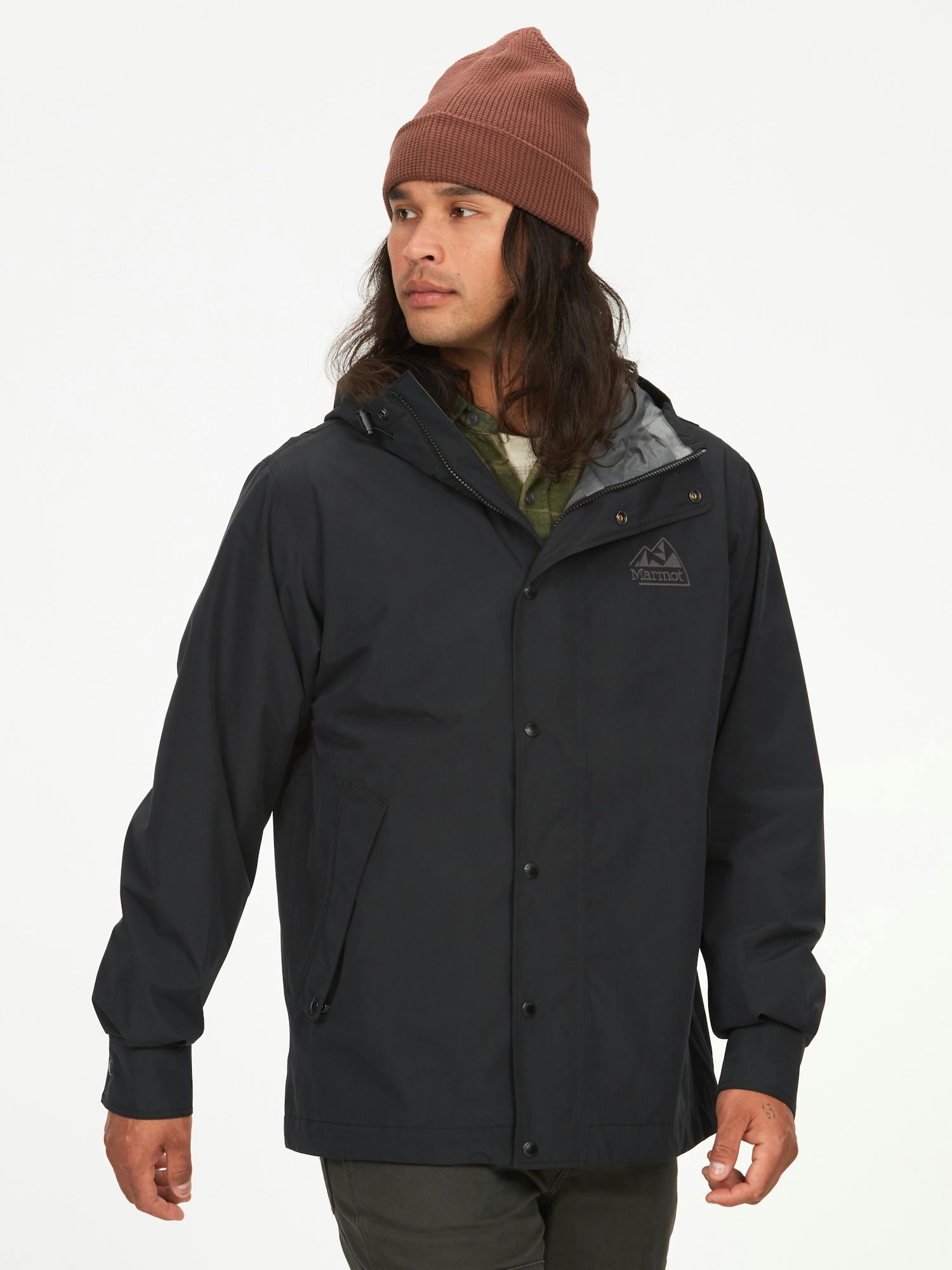 Marmot Men’s ‘78 All-Weather Rain Parka In Black Size: XL