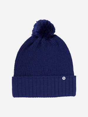 Marmot Women's Snoasis Pom-Pom Beanie In Twilight Blue