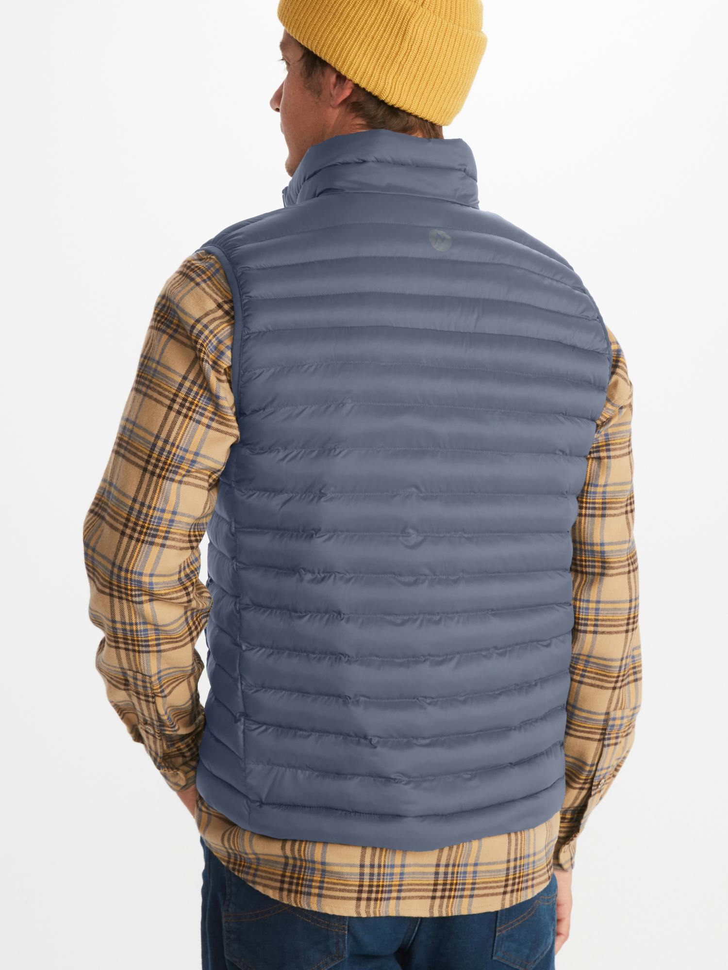 Marmot Men's Echo Featherless Vest In Steel Onyx Size: Small