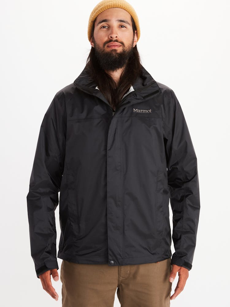 Marmot Men's PreCip® Eco Jacket - Big (2023) In Black Size: 2X