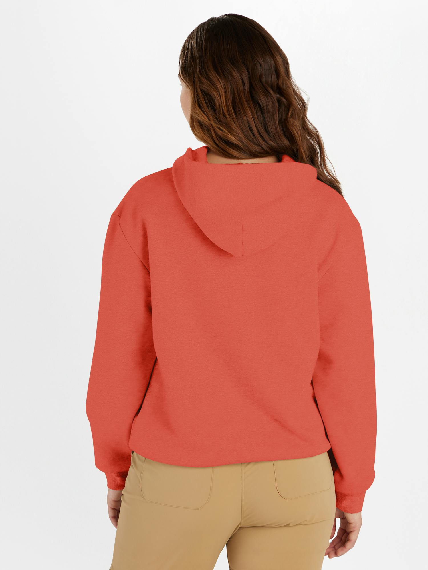 Women's Marmot Mountain Works Hoody In Grapefruit Size: XS