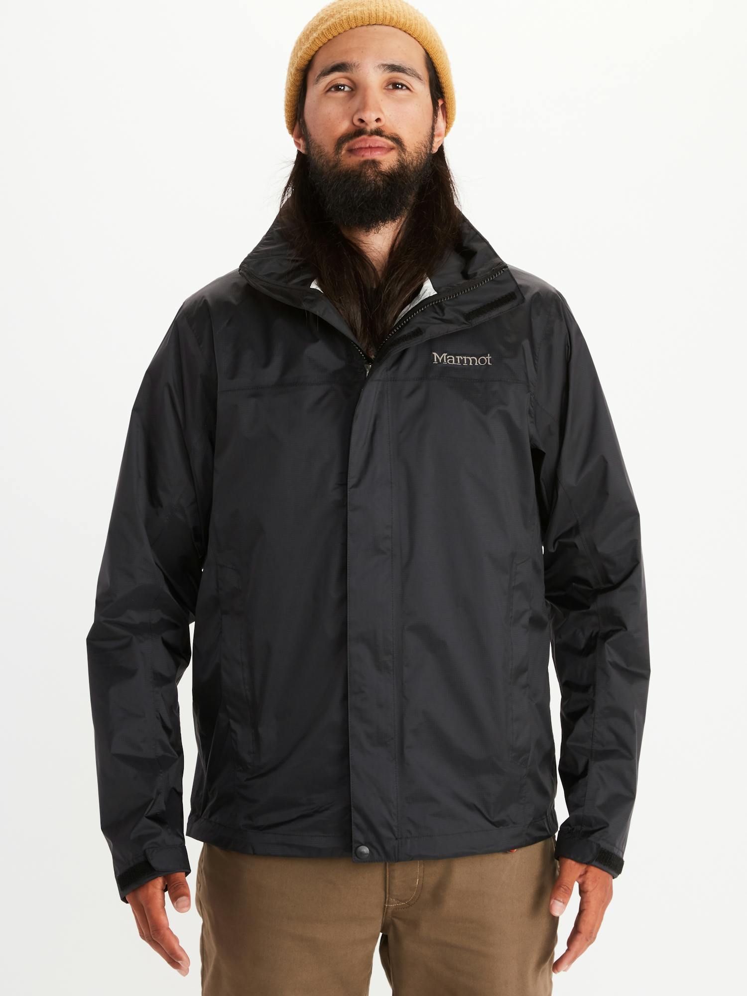 Marmot Men's PreCip® Eco Rain Jacket In Black Size: XL