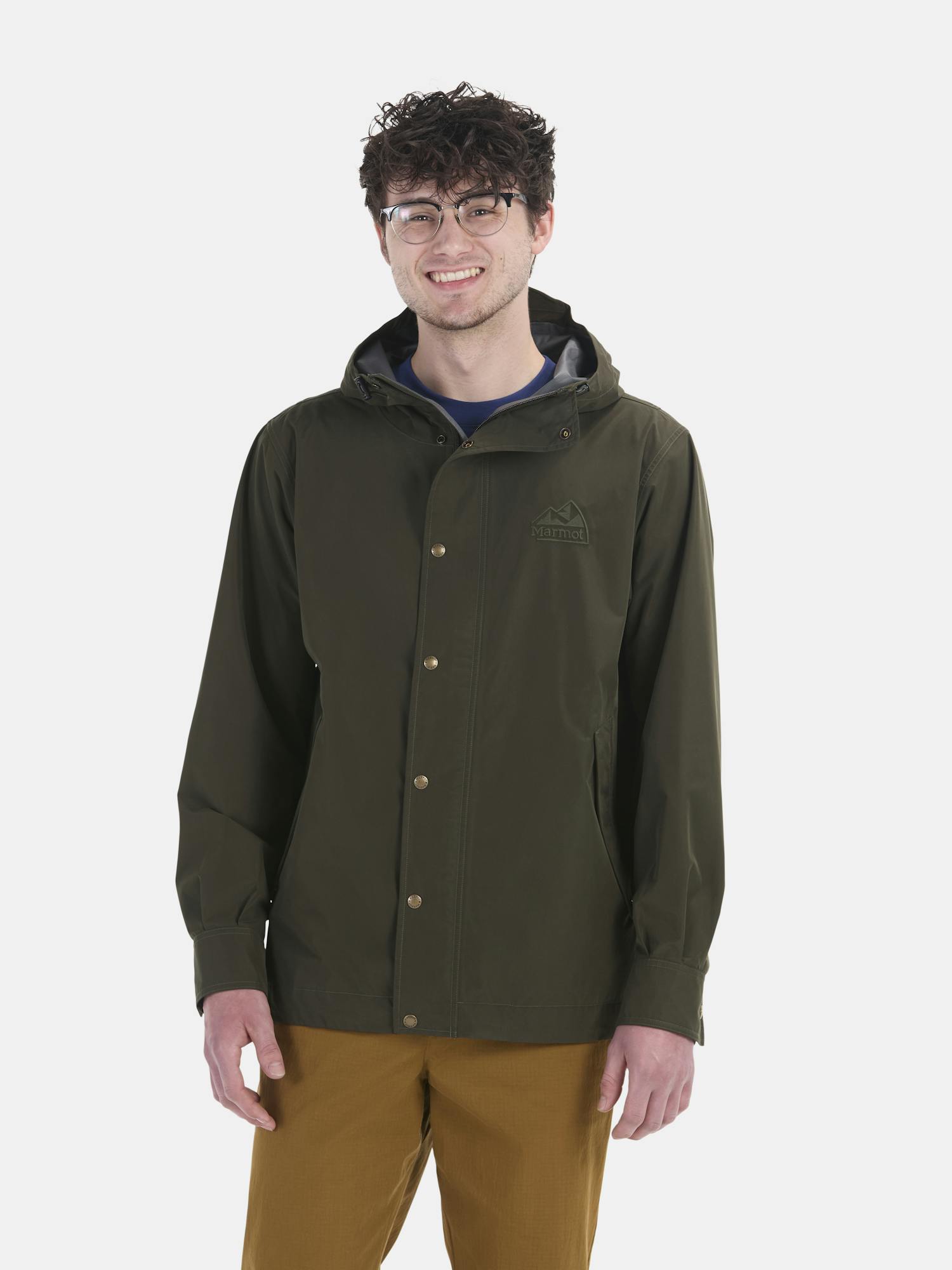 Marmot Men’s ‘78 All-Weather Rain Parka In Rosin Green Size: XL