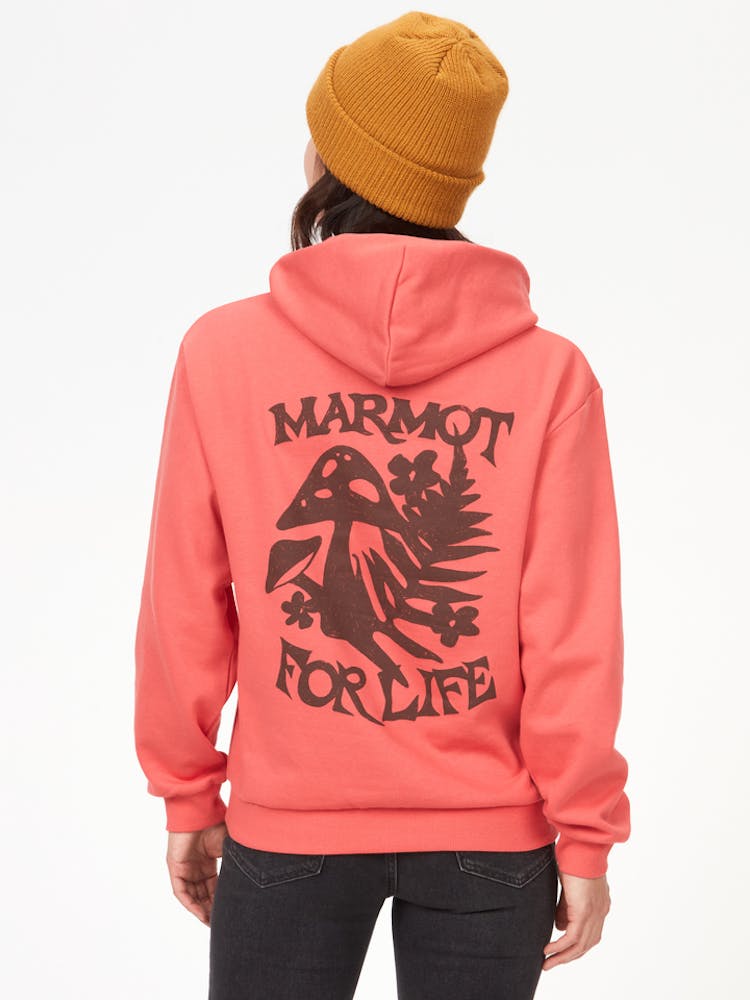 Marmot Women's Nature For Life Hoody In Grapefruit Size: XL