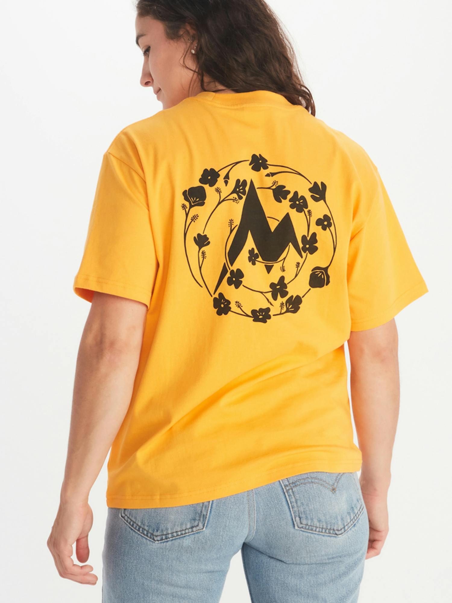 Marmot Earth Day Heavyweight Short-Sleeve T-Shirt In Golden Sun Size: XS