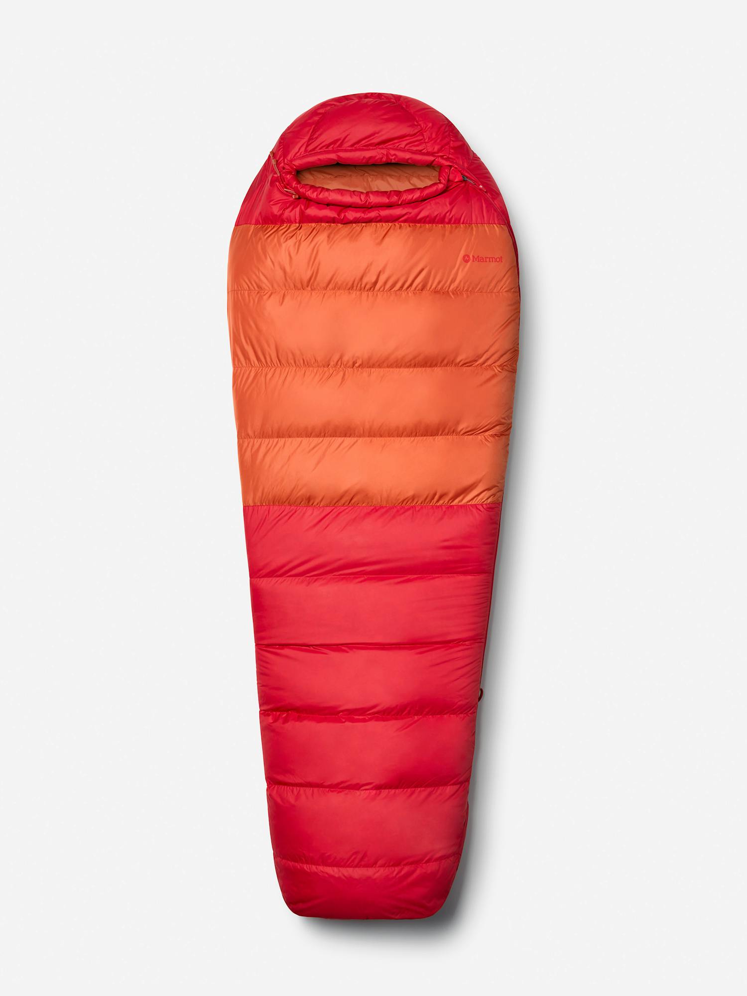 Marmot Lost Coast 40° Sleeping Bag - Long In Team Red/Auburn Size: Left Zipper