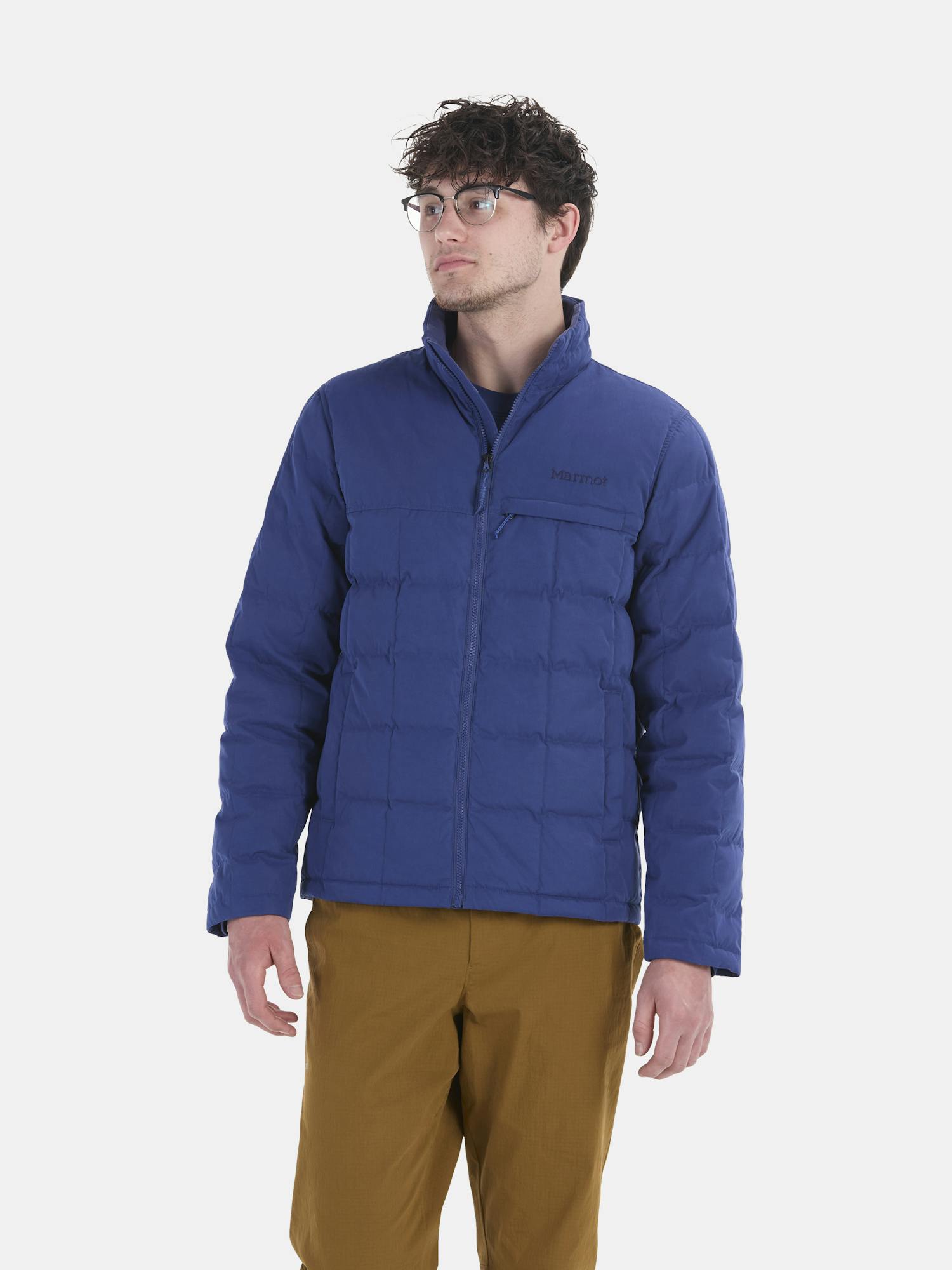 Marmot Men's Burdell Down Jacket In Twilight Blue Size: Medium