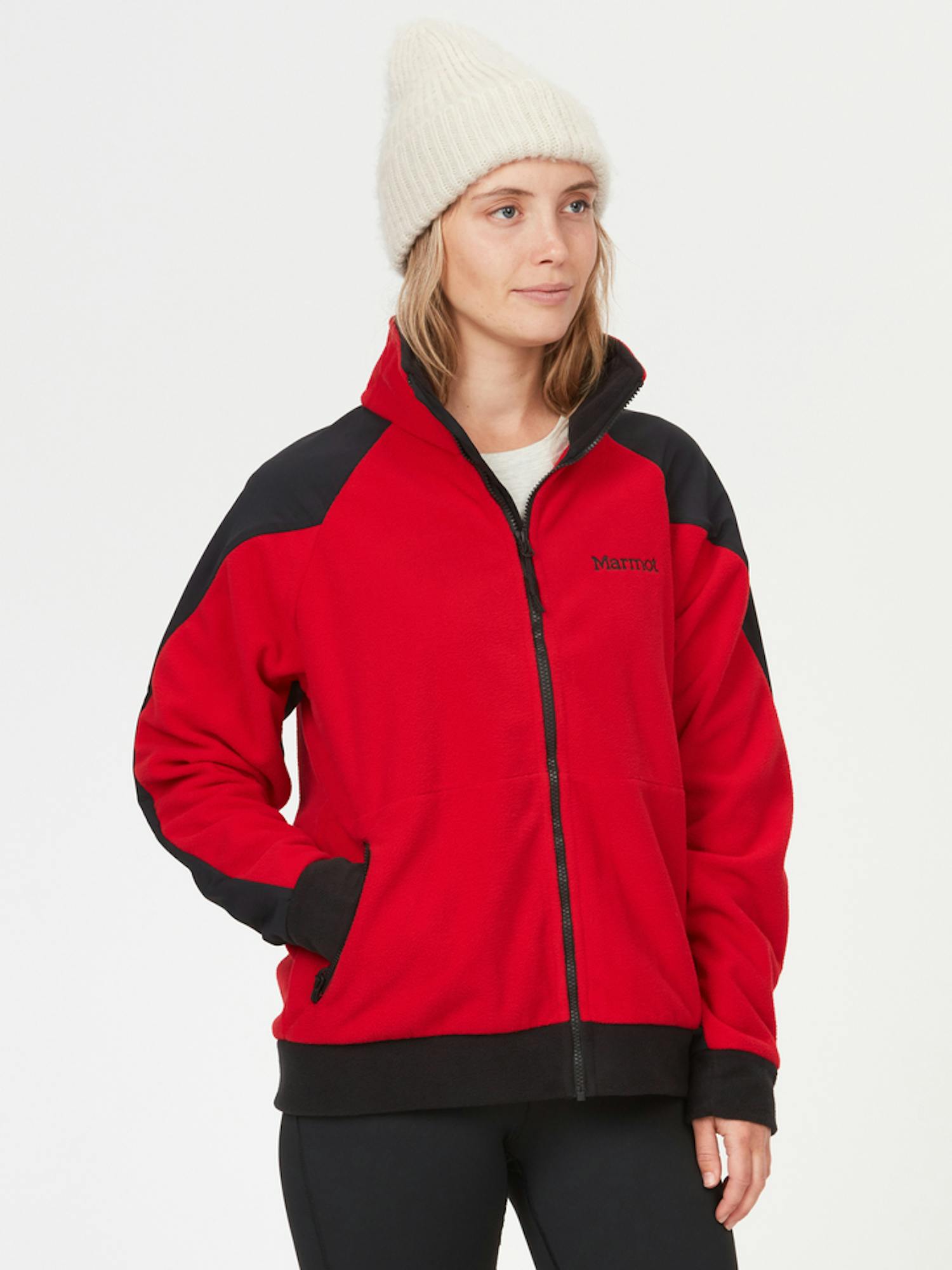 Marmot 87 PolarPlus Alpinist Fleece Jacket In Team Red Size: XXS