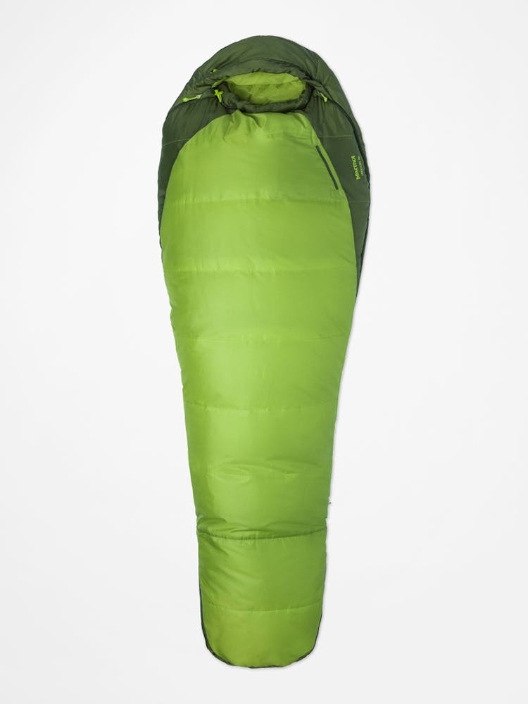 Marmot Trestles 30° Sleeping Bag In Green Lichen/Greenland Size: Right Zipper