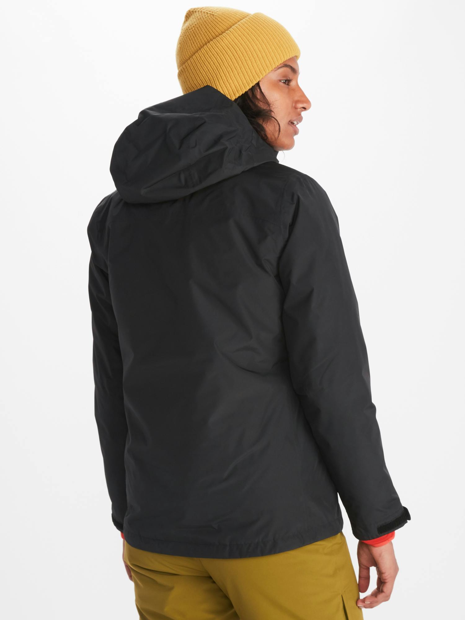 Marmot Women's Ramble Component 3 In 1 Waterproof Jacket In Black Size: Large