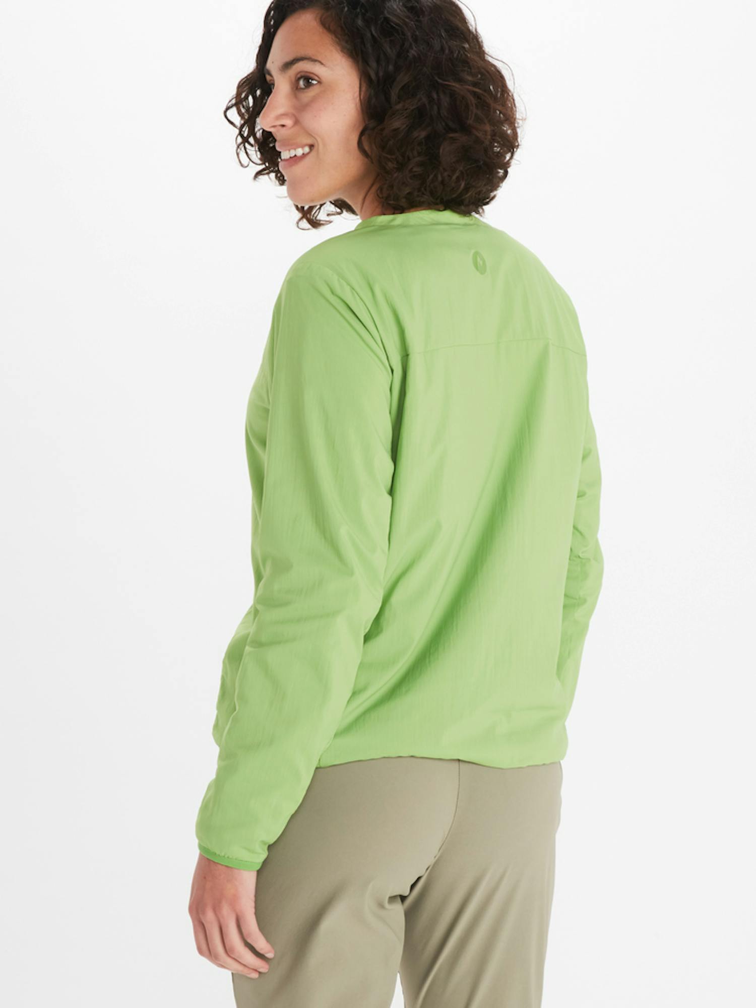 Marmot Women's Alt HB Pullover (2023) In Kiwi Size: Medium