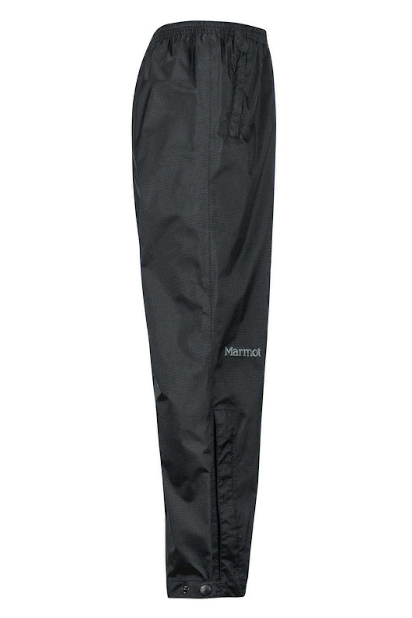 Marmot Kids' PreCip® Eco Pants (2023) In Black Size: Large