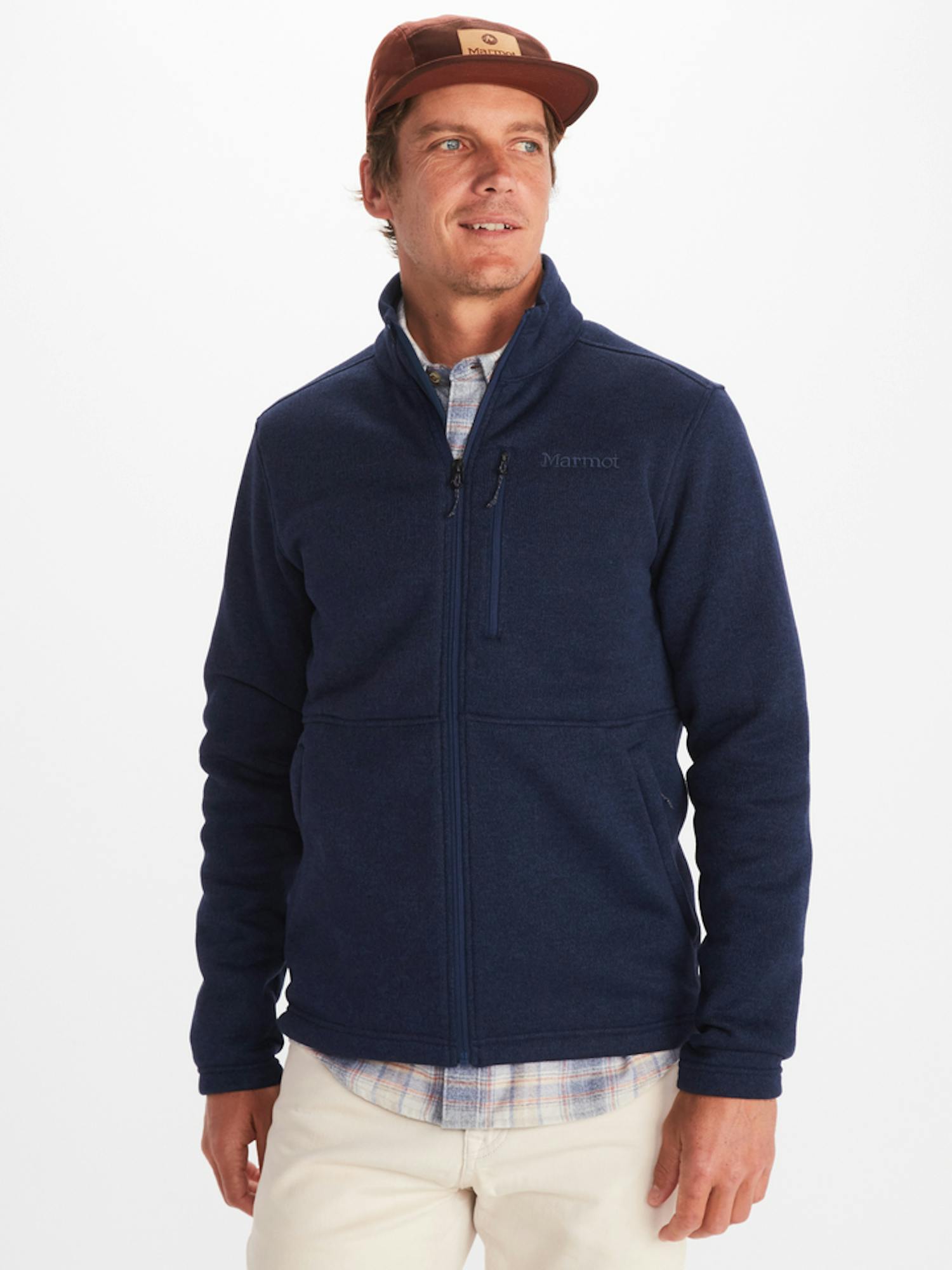 Marmot Men's Drop Line Jacket In Arctic Navy Size: Large