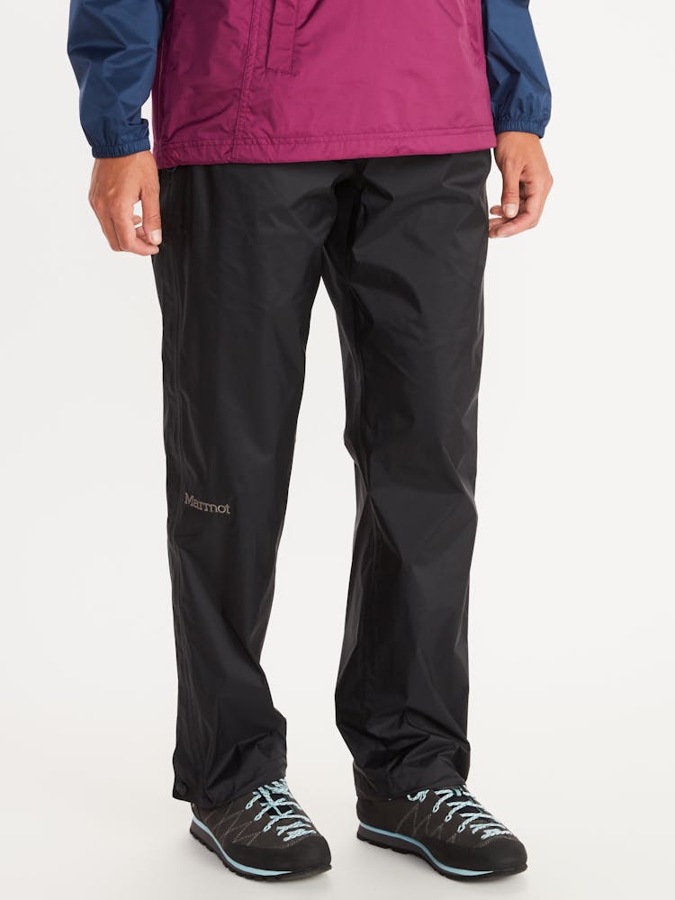 Marmot Women's PreCip® Eco Full-Zip Pants In Black Size: Small