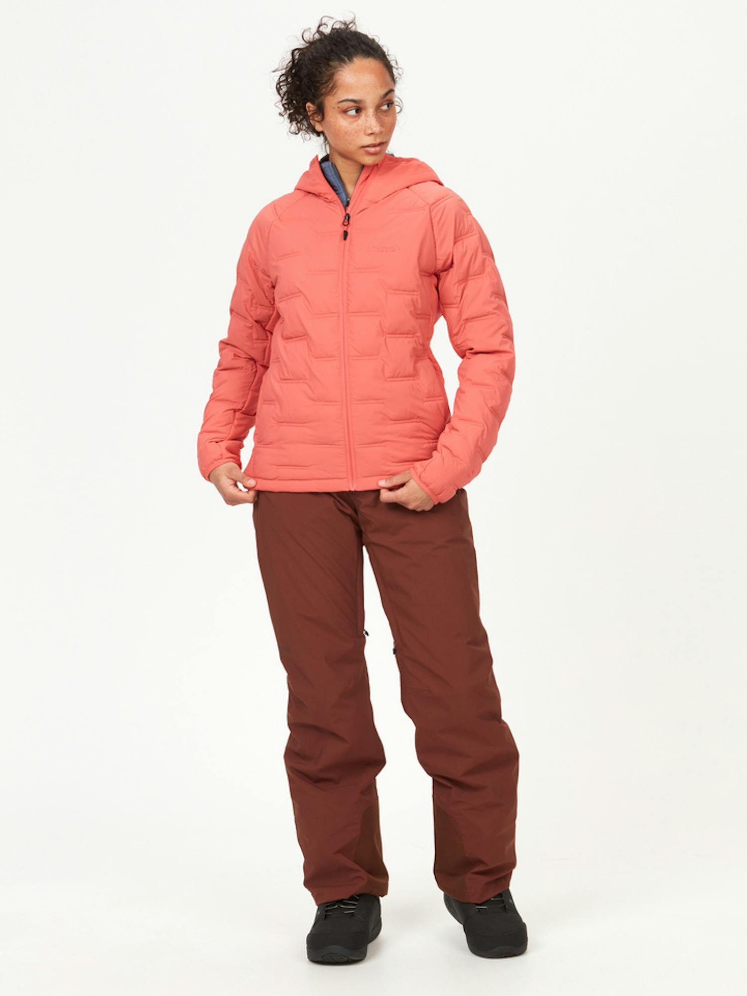 Marmot Women's WarmCube™ Active Novus Hoody In Grapefruit Size: XL