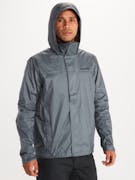 Marmot Men's PreCip® Eco Rain Jacket In Steel Onyx Size: Large