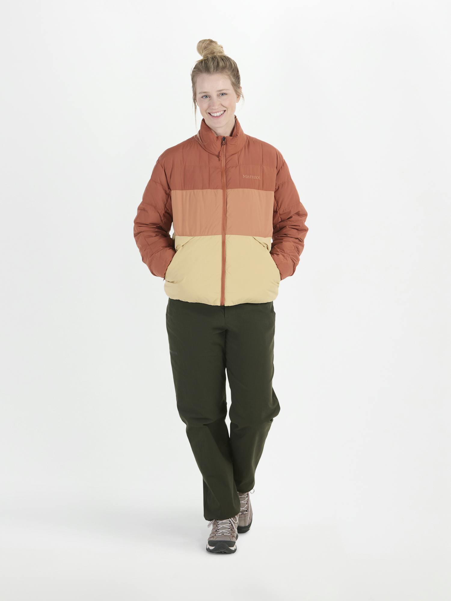 Marmot Women's Ares Jacket In Auburn/Sunburn/Light Oak Size: Large