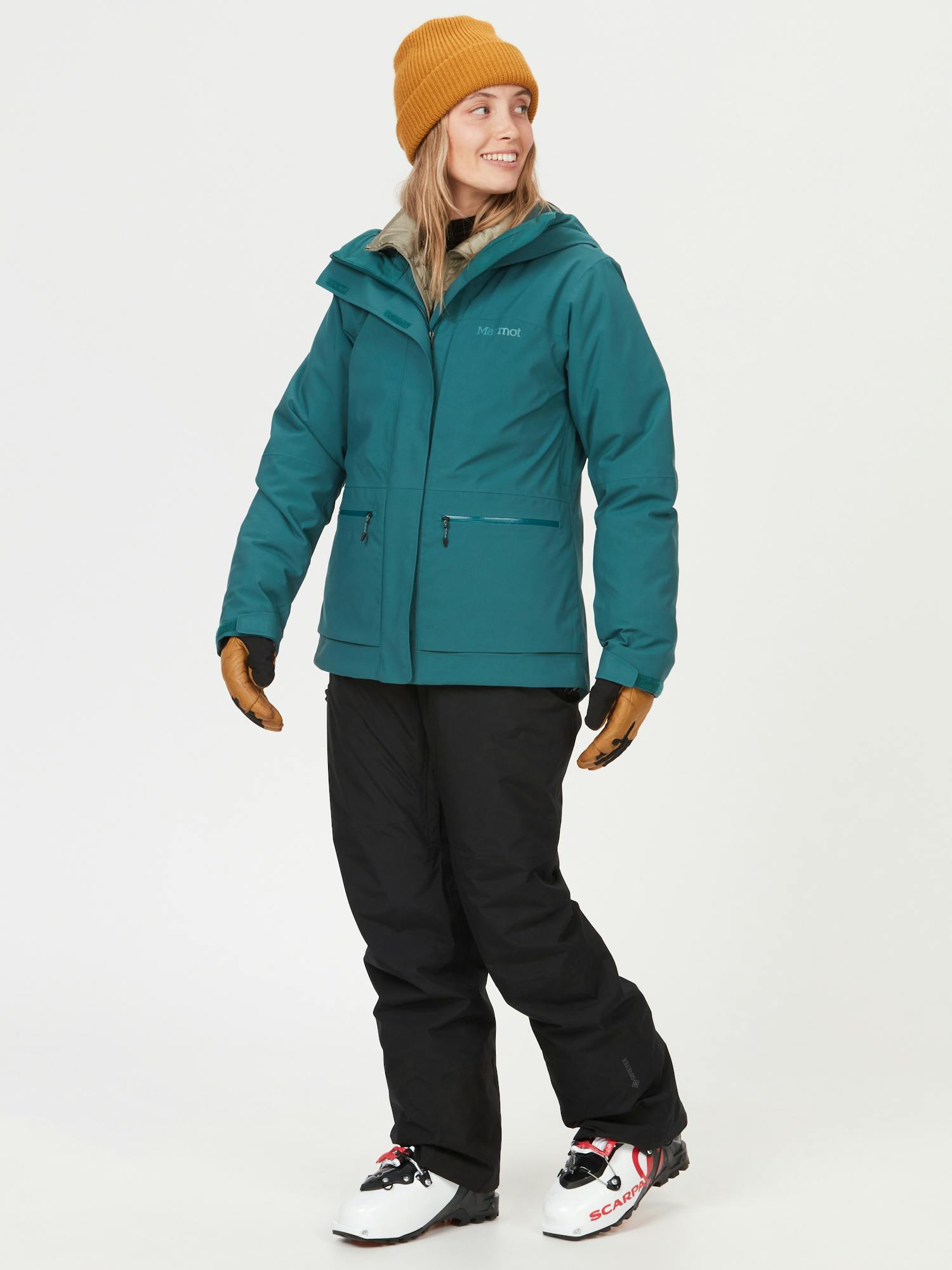 Marmot Women's Refuge Insulated Jacket In Dark Jungle Size: Medium