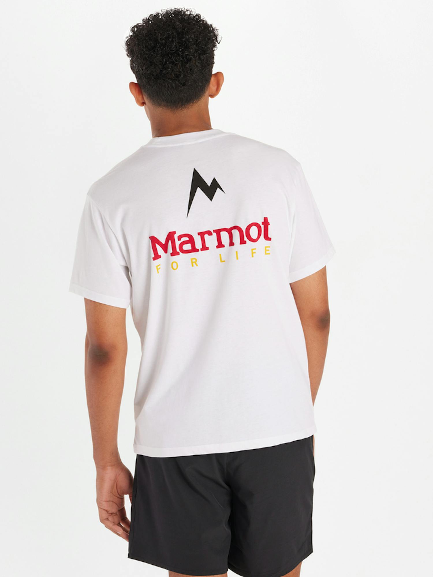 Men's Marmot For Life Short Sleeve T-Shirt In White Size: XL