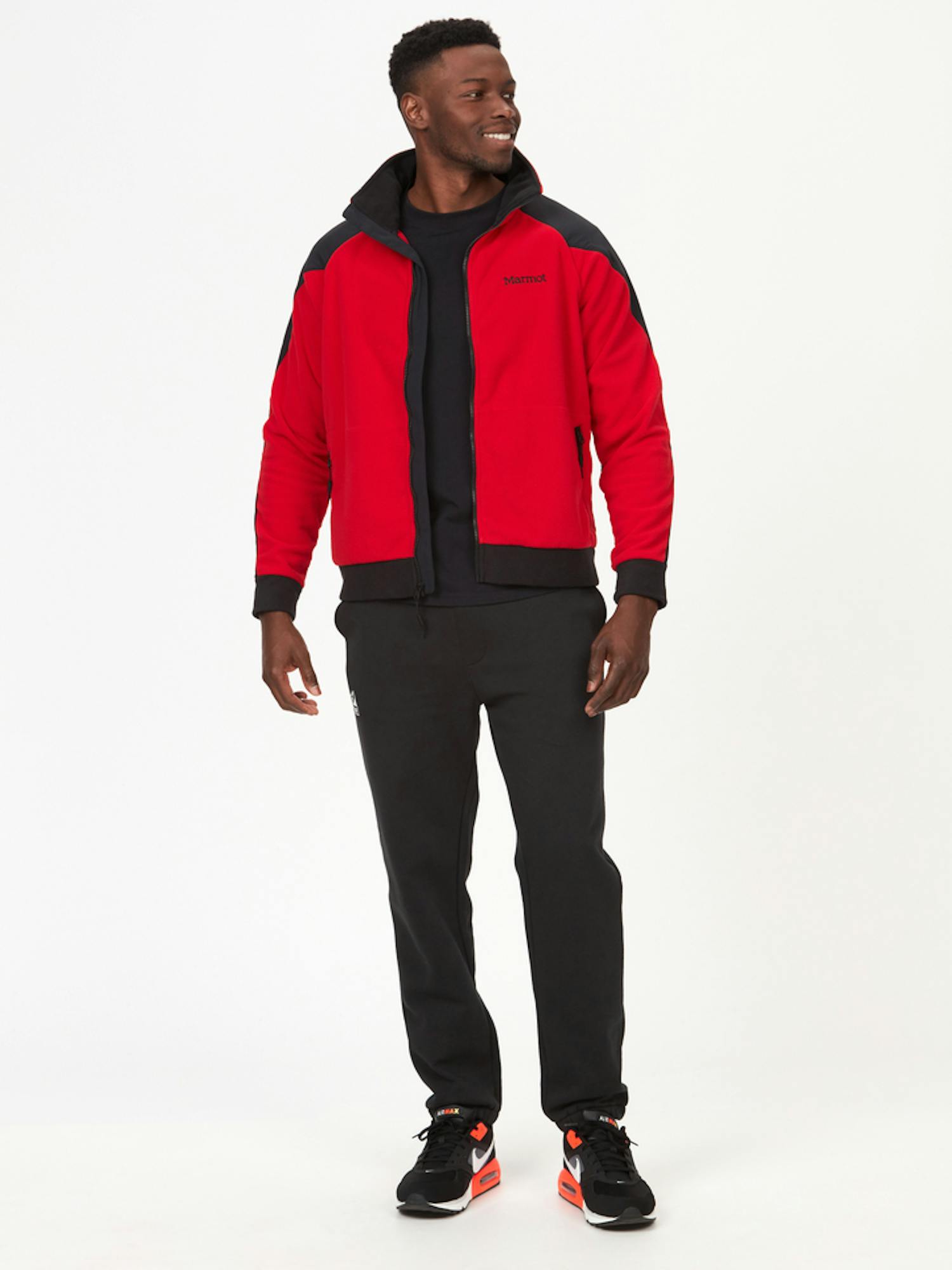 Marmot 87 PolarPlus Alpinist Fleece Jacket In Team Red Size: XXS