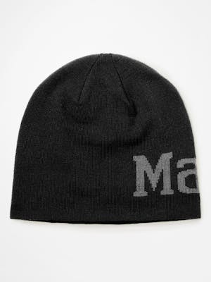 Marmot Summit Skullcap Beanie In Black/Steel Onyx