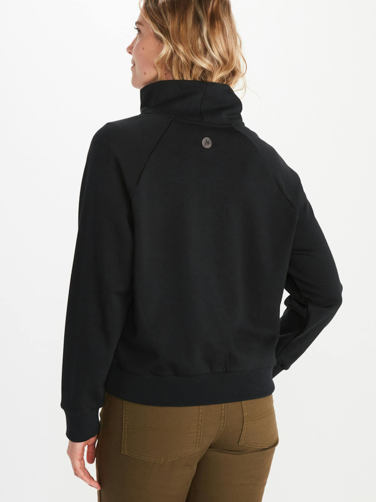 Marmot Women's Rowan Funnel Neck Hoody In Black Size: XS