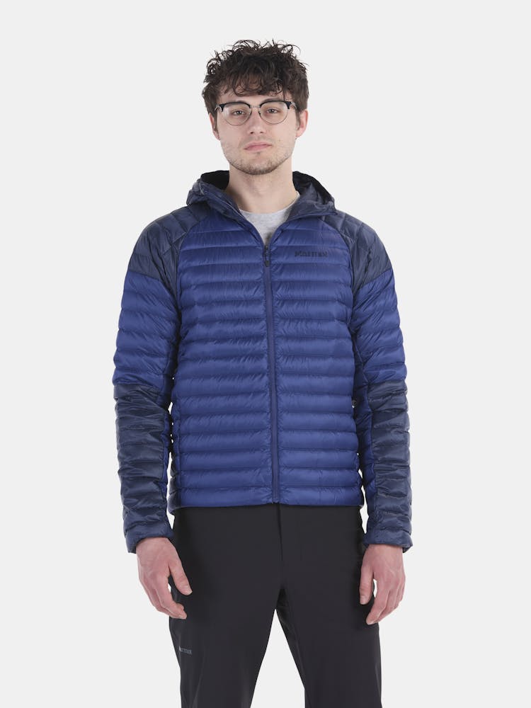 Marmot Men's Hype Down Hoody In Arctic Navy/Twilight Blue Size: Medium